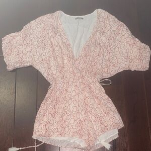 Tart Pink and White Snake Print Dress